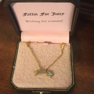 Juicy Couture shooting star necklace